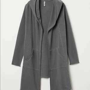 Hooded Cardigan Sweatshirt